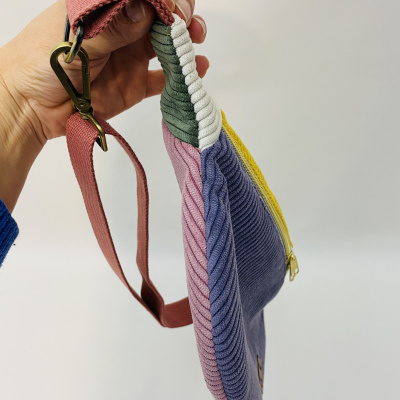 Bolsa de cintura - Furnas Amarelo e Roxo