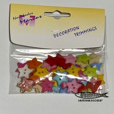Botões Estrelas