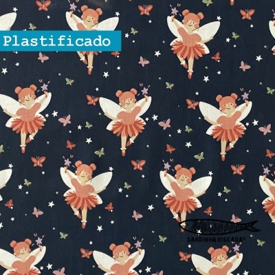 Fadas Bailarinas - Plastificado