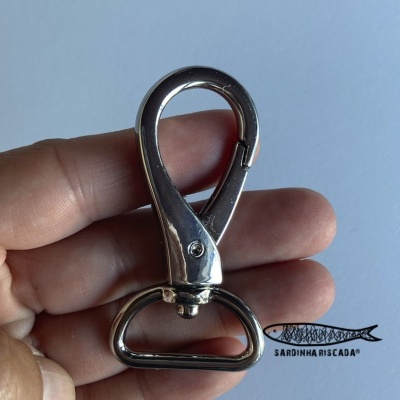 Mosquetão Premium  - Prata