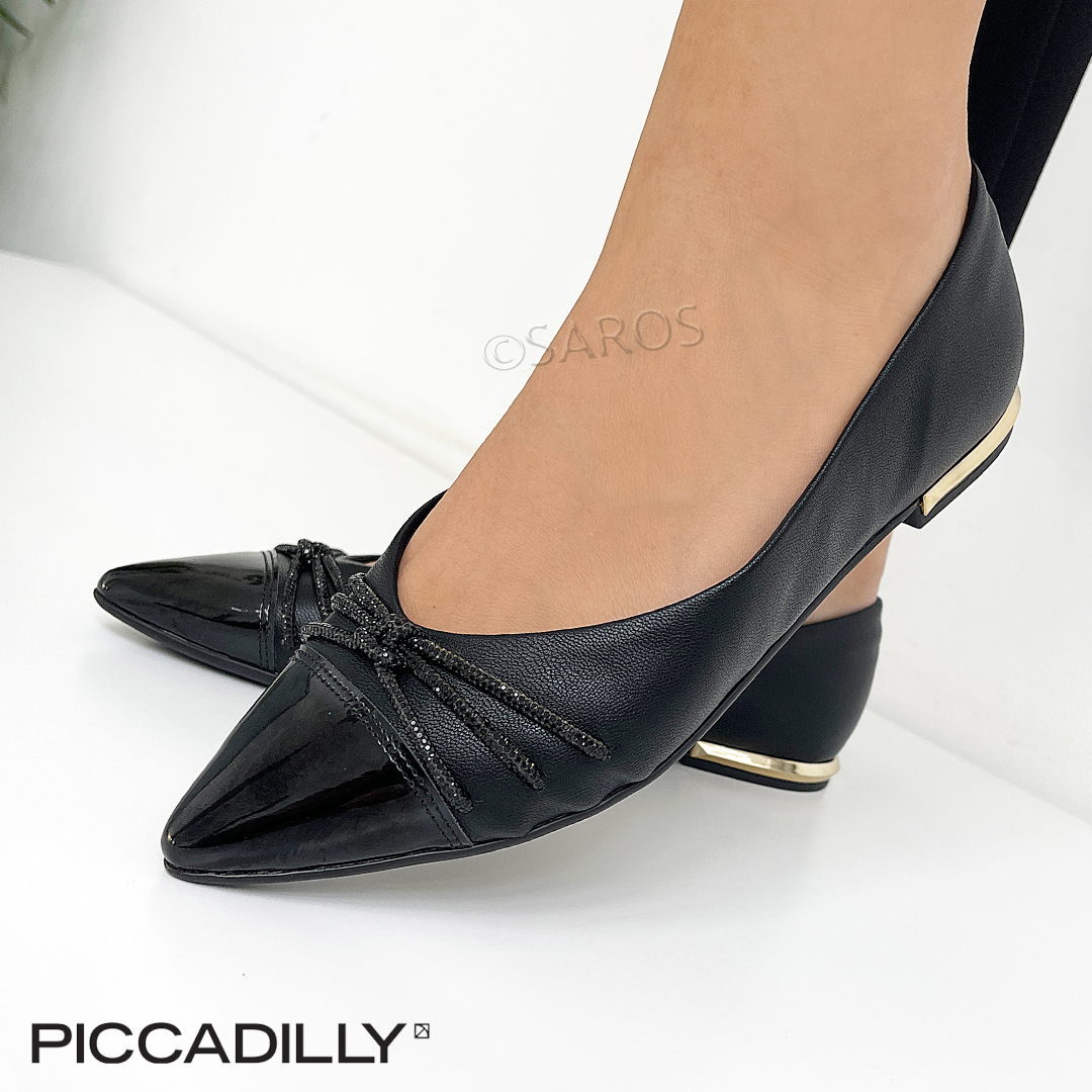 Novidades: Sapato elegante Piccadilly com brilho