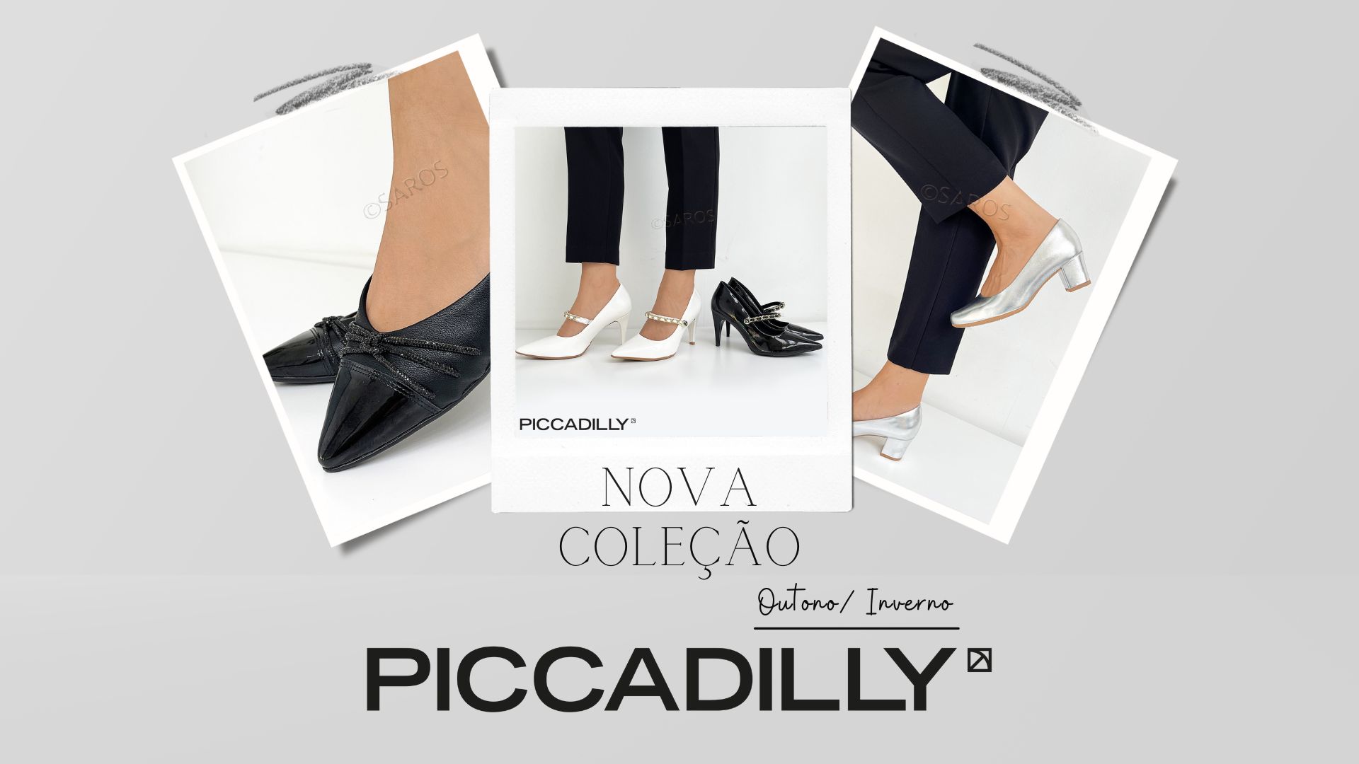 Coleção de sapatos femininos Outono/Inverno da Piccadilly