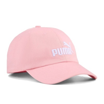 Boné cor-de-rosa desportivo com logótipo PUMA branco