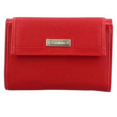 Carteira vermelha com placa Cavalinho