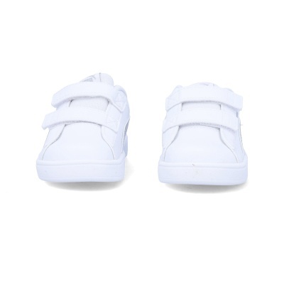 Sapatilhas brancas infantis com velcro