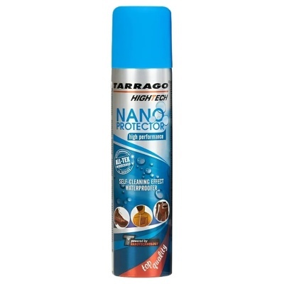 Spray impermeabilizante Tarrago High Tech Nano Protector com tampa azul