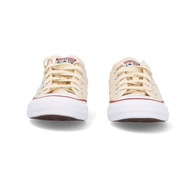 Par de ténis Converse All Star bege, vista frontal