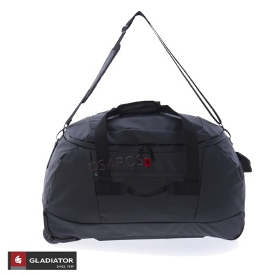 mala desportiva preta Gladiator com alças ajustáveis