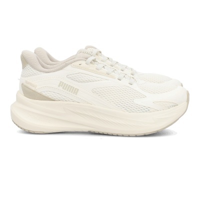 Sapatilhas desportivas PUMA bege claro com mesh e sola espessa