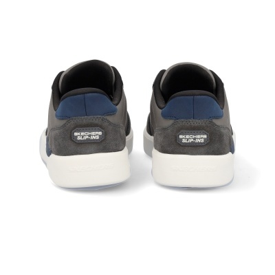 Sapatilhas Skechers Slip-Ins cinzentas e azuis