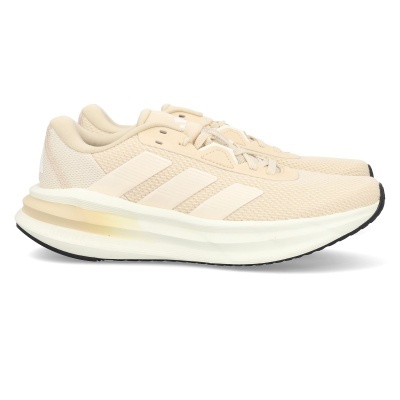 Ténis desportivos nude com sola branca e preta