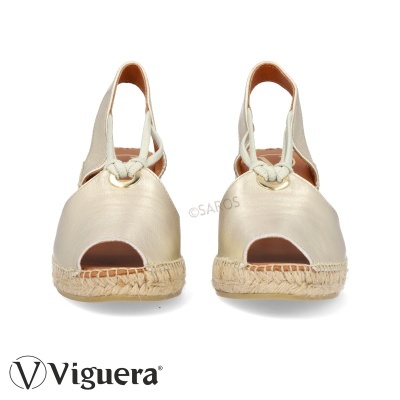 Sandálias espadrille bege claro com sola de corda e nó decorativo