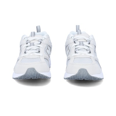 Sapatilhas desportivas brancas com detalhes cinza