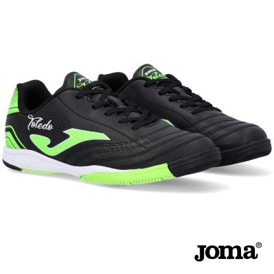 Sapatilhas desportivas Joma Toledo preto com detalhes verdes