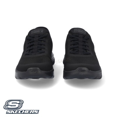 Sapatilhas pretas Skechers com sola preta