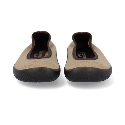 Sapatilhas de senhora bege e preto