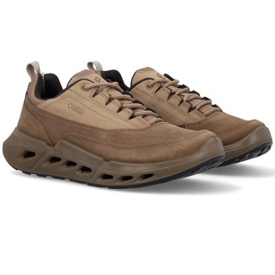 Sapatilhas castanhas com sola robusta e ventilada e logo GORE-TEX SURROUND