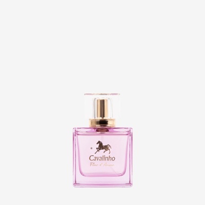 Frasco de perfume Cavalinho Fleur dAmour cor rosa