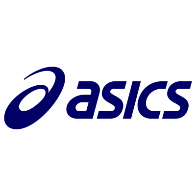 Logótipo azul escuro da ASICS