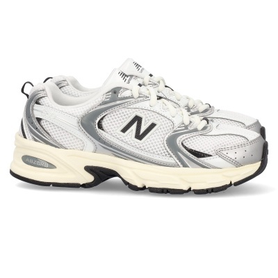 Sapatilhas desportivas New Balance 530 brancas e cinza