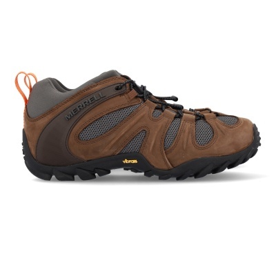 Sapatilha Merrell castanho com sola preta Vibram