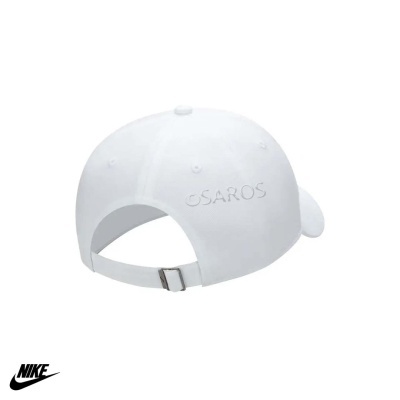 Boné branco OSAROS com logo Nike