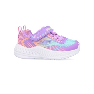 Tênis infantil colorido com fecho de velcro e logo S