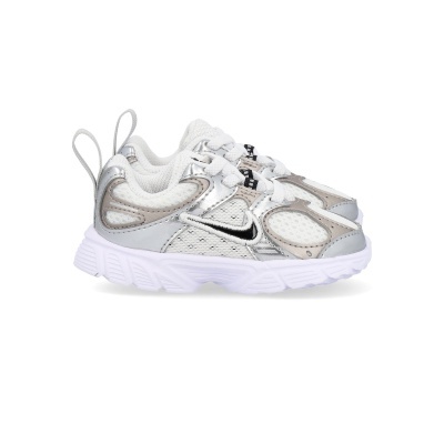 Sapatilhas desportivas infantis Nike brancas com detalhes prateados e cinza