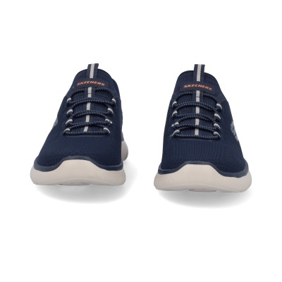 Par de sapatilhas desportivas SKECHERS azuis com sola branca