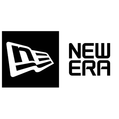 Logotipo da marca NEW ERA em preto e branco