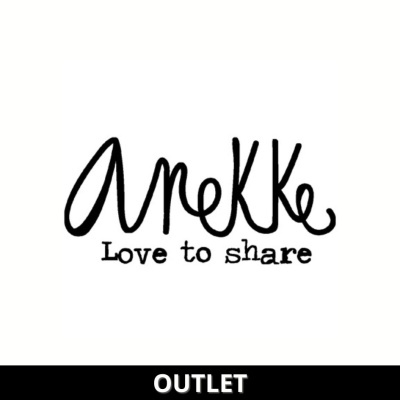 Logótipo Anekke com frase 'Love to share' e texto 'OUTLET'