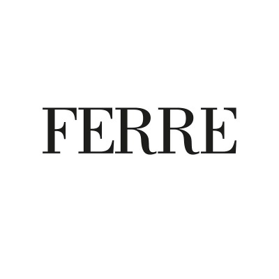 Logotipo FERRE em letras pretas sobre fundo branco