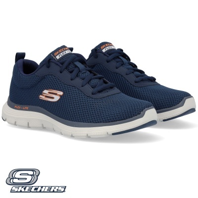 Sapatilhas SKECHERS Flex Advantage azul escuro com sola branca