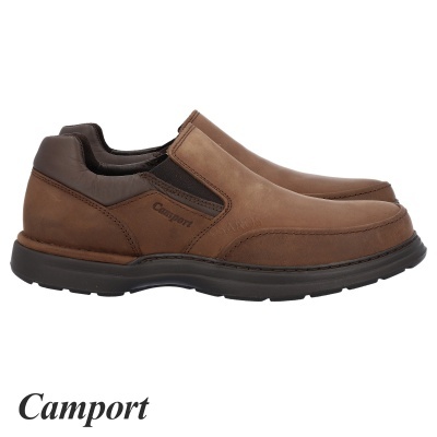 sapatos Camport castanhos com sola preta