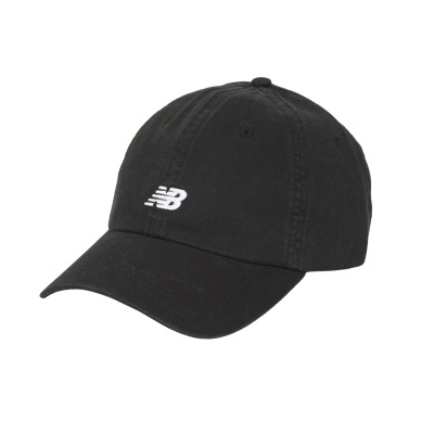 Boné preto com logótipo branco NB bordado