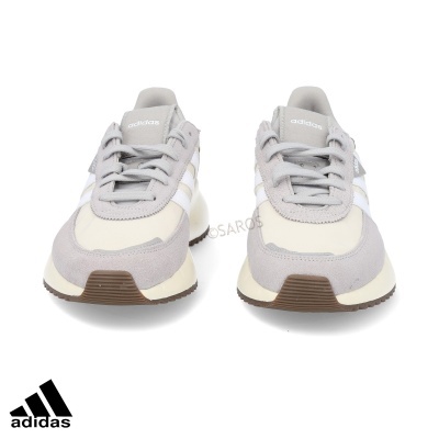 Sapatilhas Adidas bege, cinza e branco