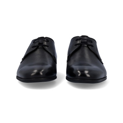 Sapatos sociais masculinos pretos com atacadores