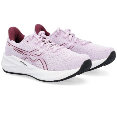 Sapatilhas desportivas ASICS cor lavanda com detalhes roxos e sola branca