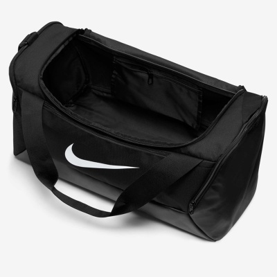mala desportiva preta Nike com alça e interior espaçoso