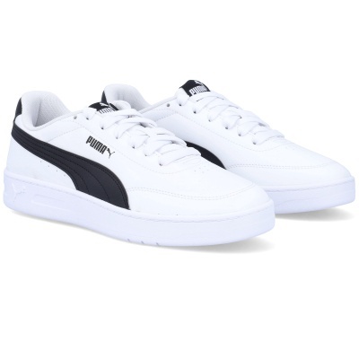 Sapatilhas brancas Puma com detalhes pretos