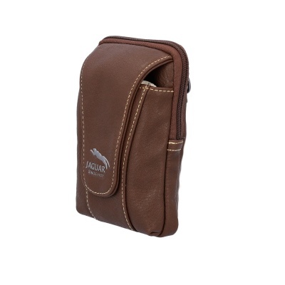 Bolsa castanha em pele sintética JAGUAR SAFE CLUB
