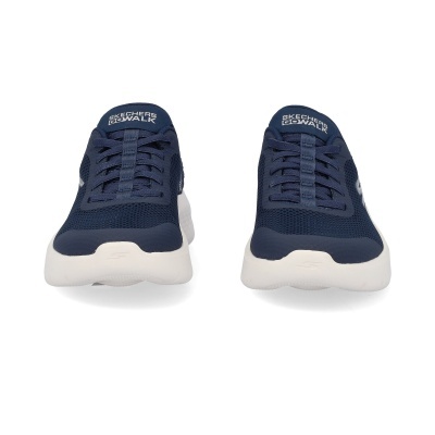 Sapatilhas Skechers Go Walk azul escuro com sola branca