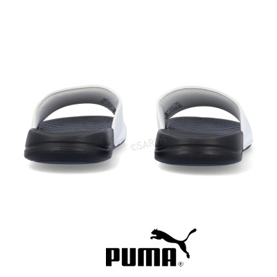 Chinelos desportivos PUMA branco e preto