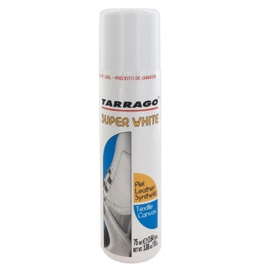 Spray de limpeza branco Tarrago Super White para calçado