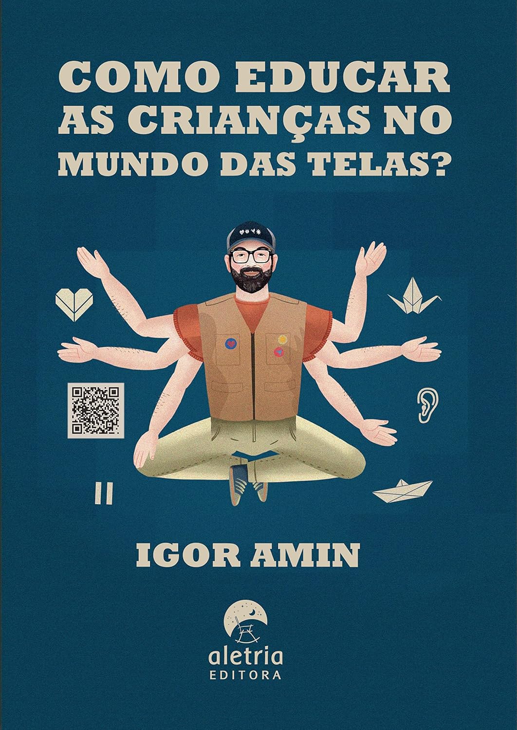 Como Educar as Crianças no Mundo das Telas? Capa de livro Como educar as crianças no mundo das telas? de Igor Amin.