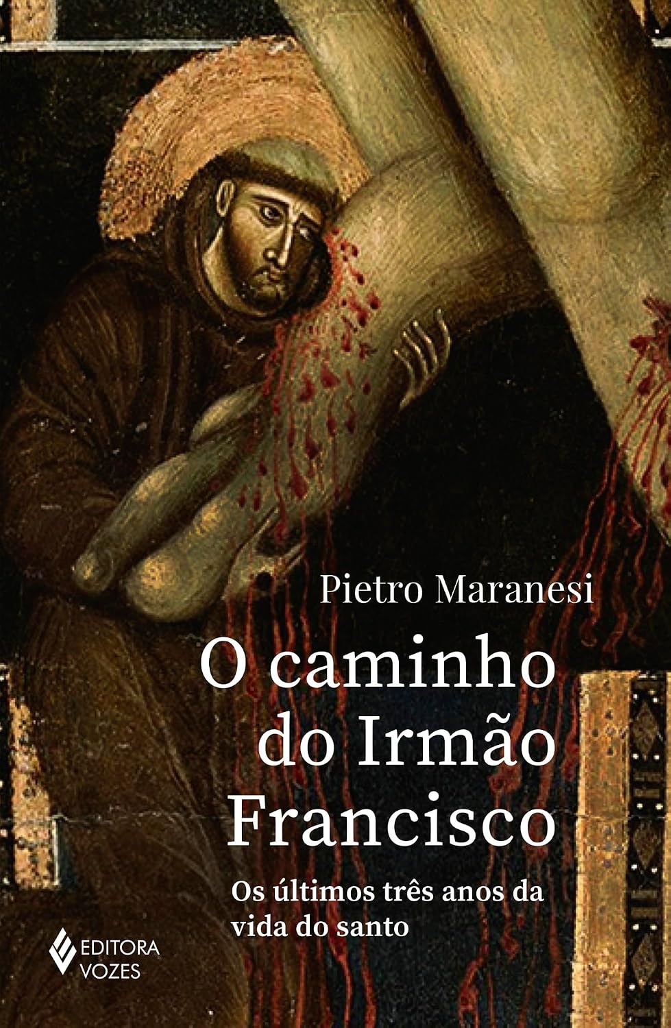 O Caminho do Irmão Francisco Capa do livro O caminho do Irmão Francisco com imagem de São Francisco e texto