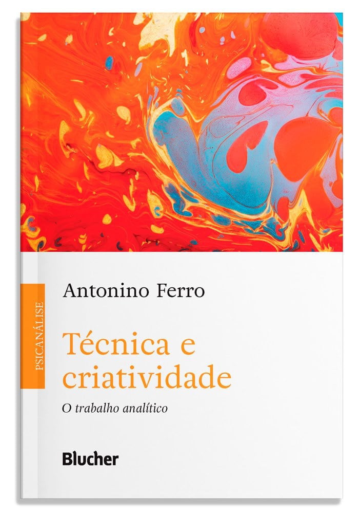 Técnica e Criatividade: o Trabalho Analítico Capa de livro abstrata com título Técnica e criatividade