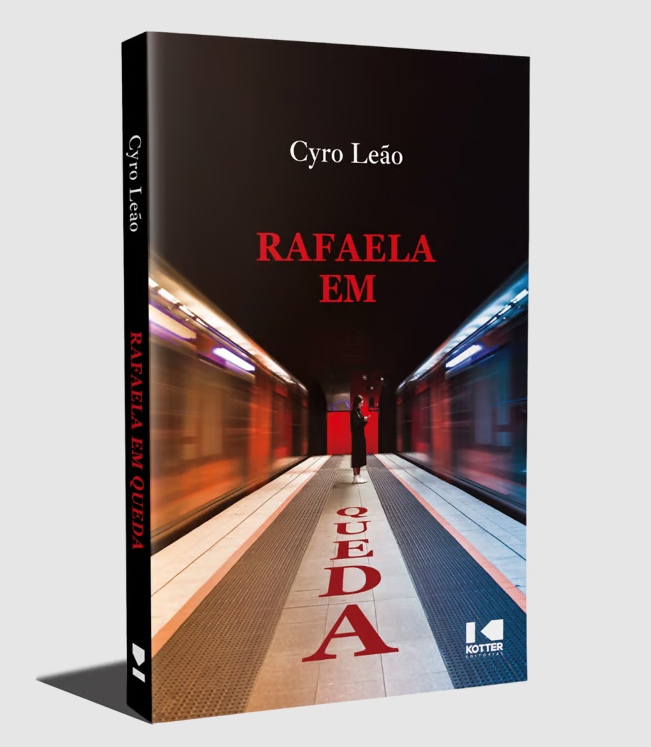 Rafaela em Queda Capa do livro Rafaela Em Queda de Cyro Leão com imagem de uma estação de metro