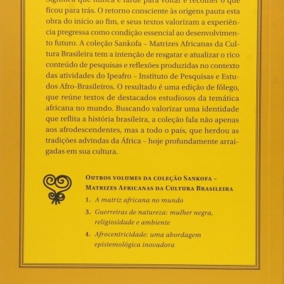 Capa traseira de livro amarelo com texto e código de barras