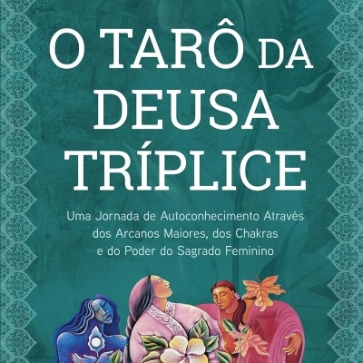 Capa verde de livro com título e ilustração de três mulheres e plantas